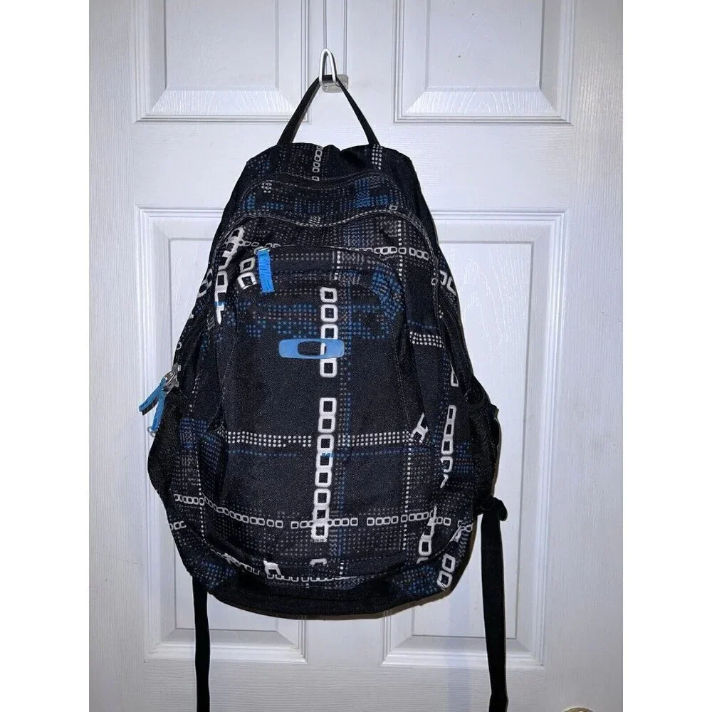 OAKLEY Black Geo Print Large Laptop Sleeve